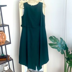 Green, Midi, Cocktail Dress